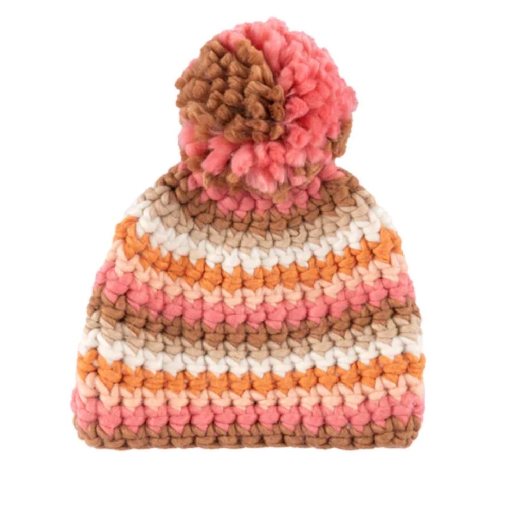 NWT Shiraleah chunky knit hat in multi